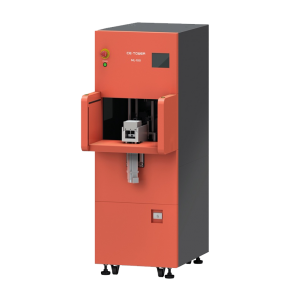 世界最小クラスのコンパクトスペースでシリコン樹脂(熱硬化性)の成形を実現。